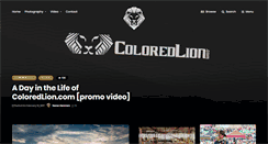 Desktop Screenshot of coloredlion.com